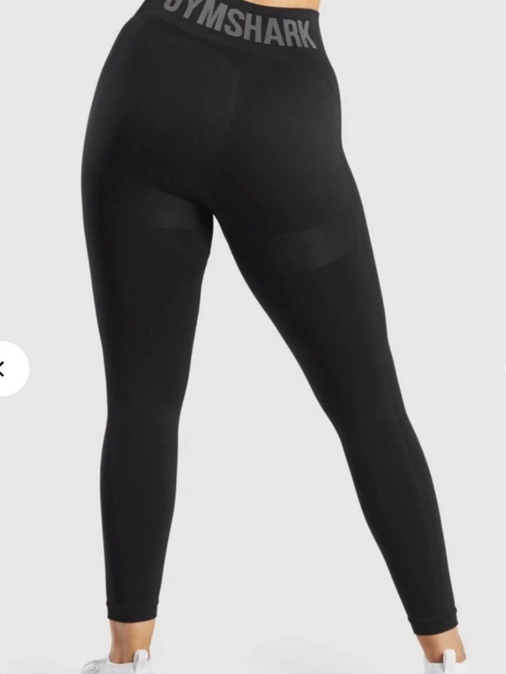 Gymshark Seamless High-Rise Leggings in Black